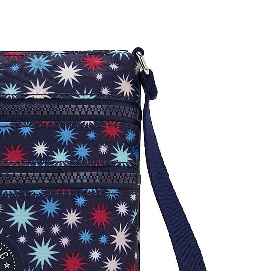 Kipling Alvar Extra Small Printed Mini Väska Blå | SE 1902ZU